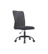 SILLA Q-CONNECT OFICINA PARMA MALLA SIN REPOSABRAZOS ALT MAX 990 ANC 480 PROF 590 COLOR NEGRO