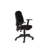 SILLA ROCADA DIRECCION SISTEMA ASINCRO CON BRAZOS COLOR NEGRO