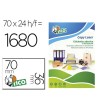 ETIQUETA ADHESIVA TICO VERDE FLUOR PERMANENTE FSC LASER/ INKJET/FOTOCOPIA 70X36 MM CAJA DE 1680 UNIDADES
