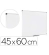 PIZARRA BLANCA BI-OFFICE EARTH LACADA MAGNETICA MARCO DE ALUMINIO 450X600 MM