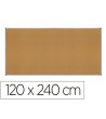 PIZARRA CORCHO ROCADA MARCO ALUMINIO CON CANTONERAS 120X240 CM