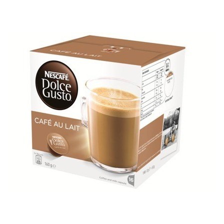 CAFE DOLCE GUSTO CAFE CON LECHE MONODOSIS CAJA DE 16 UNIDADES