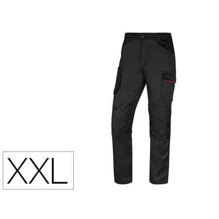 PANTALON DE TRABAJO DELTAPLUS CON CINTURA ELASTICA 7 BOLSILLOS COLO...
