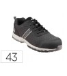 ZAPATO DE SEGURIDAD DELTAPLUS BOSTON DEPORTIVO POLIESTER CON REFUERZO TPU SUELA SELLADA NEGRO TALLA 43