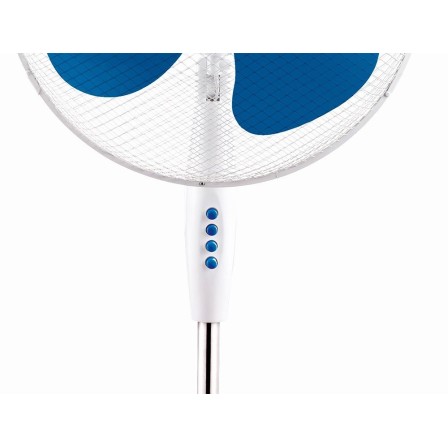 VENTILADOR DE PIE JOCCA 3 VELOCIDADES CABEZAL RECLINABLE 40W DIAMET...