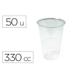 VASO DE PLASTICO TRANSPARENTE 330 CC PAQUETE DE 50 UNIDADES
