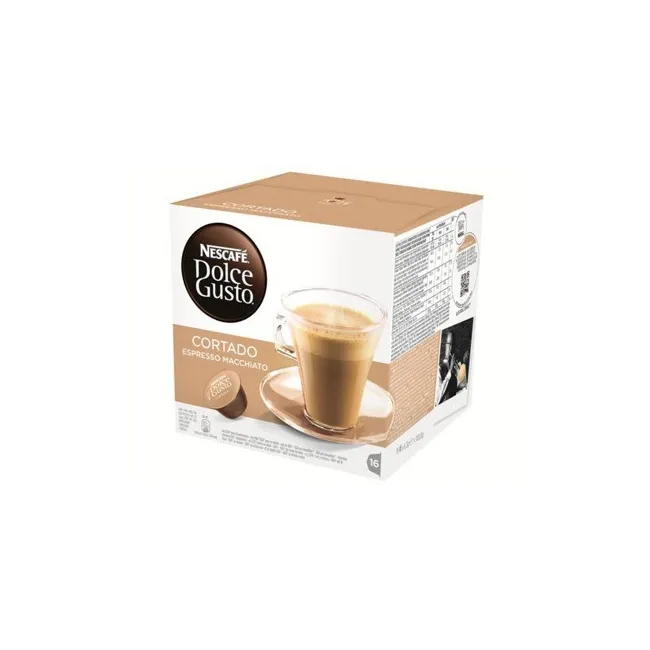 CAFE DOLCE GUSTO CORTADO MONODOSIS CAJA DE 16 UNIDADES