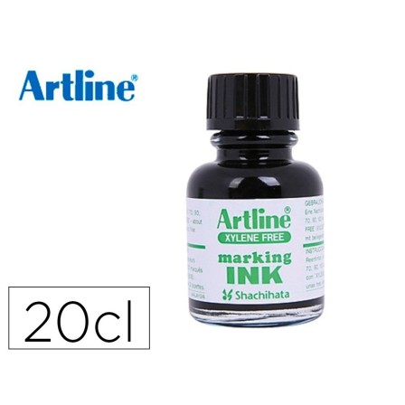 TINTA ROTULADOR ARTLINE ESK-20 NEGRO BOTE 20 CC SIN XILENO