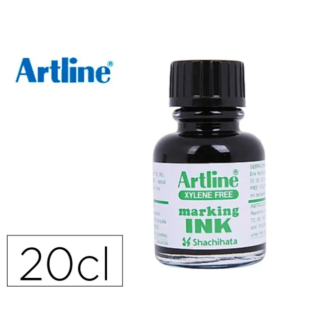 TINTA ROTULADOR ARTLINE ESK-20 NEGRO BOTE 20 CC SIN XILENO