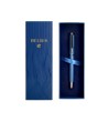 BOLIGRAFO BELIUS NEPTUNO ALUMINIO TEXTURA WAVY COLOR AZUL MARINO TI...