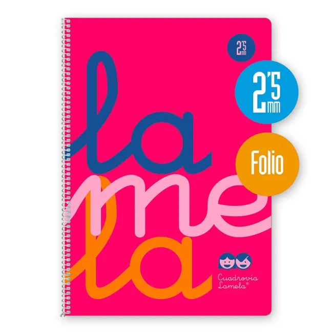 Cuaderno espiral Folio 80 hojas