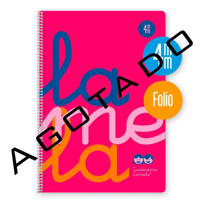 Cuaderno espiral Folio 80 hojas
