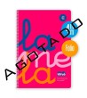 Cuaderno espiral Folio 80 hojas