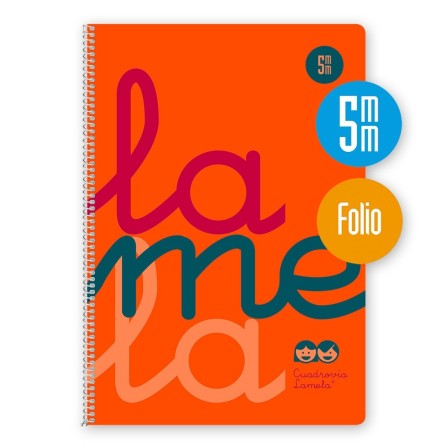 Cuaderno espiral Folio 80 hojas