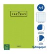 LIBRETAS GRAPA TAPA GOFRADA UNIPAPYRUS13 - A4 - 48H - MILIMETRADO - 90G - COLORES SURTIDOS