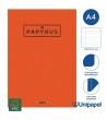LIBRETAS GRAPA TAPA GOFRADA UNIPAPYRUS13 - A4 - 48H - PAUTA 2,5MM - 90G - COLORES SURTIDOS