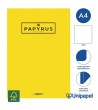 LIBRETAS GRAPA TAPA GOFRADA UNIPAPYRUS13 - A4 - 48H - LISO - 90G - COLORES SURTIDOS