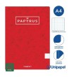 LIBRETAS GRAPA TAPA BLANDA UNIPAPYRUS11 - A4 - 48H - CUADRÍCULA 4X4 - 90G - COLORES SURTIDOS
