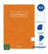 LIBRETAS GRAPA TAPA BLANDA UNIPAPYRUS11 - A4 - 48H - CUADRÍCULA 4X4 - 90G - COLORES SURTIDOS