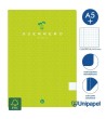 LIBRETAS GRAPA TAPA BLANDA GUERRERO - A5+ - 48H - CUADRÍCULA 4X4 - 90G - COLORES SURTIDOS