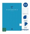 LIBRETAS GRAPA TAPA BLANDA GUERRERO - A4 - 48H - CUADRÍCULA 4X4 - 90G - COLORES SURTIDOS