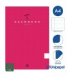 LIBRETAS GRAPA TAPA BLANDA GUERRERO - A4 - 48H - PAUTA 2,5MM - 90G - COLORES SURTIDOS