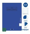 LIBRETAS GRAPA TAPA POLIPROPILENO PAPYRUS - A4 - 48H - CUADRÍCULA 4X4 - 90G - COLORES SURTIDOS