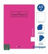 LIBRETAS GRAPA TAPA POLIPROPILENO PAPYRUS - A5+ - 48H - PAUTA 3,5MM - 90G - COLORES SURTIDOS