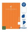 LIBRETAS GRAPA TAPA POLIPROPILENO GUERRERO - A5+ - 48H - PAUTA 2,5MM - 90G - COLORES SURTIDOS
