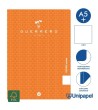 LIBRETAS GRAPA TAPA POLIPROPILENO GUERRERO - A5+ - 48H - LISO - 90G - COLORES SURTIDOS