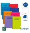 CUADERNO ESPIRAL  TAPA  BLANDA   PAPYRUS01-UNICLASIC - FOLIO - 80H - LISO - 90G - COLORES SURTIDOS
