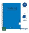 CUADERNO ESPIRAL  TAPA  BLANDA   PAPYRUS01-UNICLASIC - FOLIO - 80H - LISO - 90G - COLORES SURTIDOS