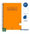 CUADERNO ESPIRAL  TAPA  BLANDA   PAPYRUS01-UNICLASIC - FOLIO - 80H - PAUTA 2