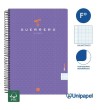 CUADERNO ESPIRAL  TAPA  BLANDA  GUERRERO01-UNICLASIC - FOLIO - 80H - MILIMETRADO - 90G - COLORES SURTIDOS