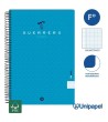 CUADERNO ESPIRAL  TAPA  BLANDA  GUERRERO01-UNICLASIC - FOLIO - 80H - MILIMETRADO - 90G - COLORES SURTIDOS