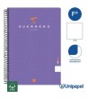 CUADERNO ESPIRAL  TAPA  BLANDA  GUERRERO01-UNICLASIC - FOLIO - 80H - LISO - 90G - COLORES SURTIDOS