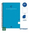 CUADERNO ESPIRAL  TAPA  BLANDA  GUERRERO01-UNICLASIC - FOLIO - 80H - 1 LINEA - 90G - COLORES SURTIDOS