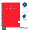 CUADERNO ESPIRAL  TAPA  BLANDA  GUERRERO01-UNICLASIC - FOLIO - 80H - 1 LINEA - 90G - COLORES SURTIDOS