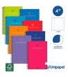 CUADERNO ESPIRAL  TAPA  BLANDA  GUERRERO01-UNICLASIC - CUARTO - 80H - 1 LINEA - 90G - COLORES SURTIDOS