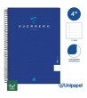 CUADERNO ESPIRAL  TAPA  BLANDA  GUERRERO01-UNICLASIC - CUARTO - 80H - 1 LINEA - 90G - COLORES SURTIDOS