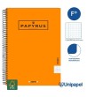 CUADERNO ESPIRAL  TAPA  POLIPROPILENO  PAPYRUS08-UNICLASIC - FOLIO - 80H - CUADRÍCULA 4MM - 90G - COLORES SURTIDOS