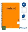 CUADERNO ESPIRAL  TAPA  POLIPROPILENO  PAPYRUS08-UNICLASIC - CUARTO - 80H - 1 LINEA - 90G - COLORES SURTIDOS