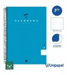 CUADERNO ESPIRAL  TAPA  POLIPROPILENO GUERRERO08-UNICLASIC - FOLIO - 80H - PAUTA 3
