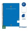 CUADERNO ESPIRAL  TAPA  POLIPROPILENO GUERRERO08-UNICLASIC - FOLIO - 80H - PAUTA 3