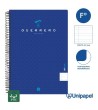 CUADERNO ESPIRAL  TAPA  POLIPROPILENO GUERRERO08-UNICLASIC - FOLIO - 80H - PAUTA 3
