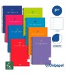 CUADERNO ESPIRAL  TAPA  POLIPROPILENO GUERRERO08-UNICLASIC - FOLIO - 80H - 1 LINEA - 90G - COLORES SURTIDOS