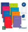CUADERNO ESPIRAL  TAPA  POLIPROPILENO GUERRERO08-UNICLASIC - CUARTO - 80H - CUADRÍCULA 4MM - 90G - COLORES SURTIDOS