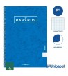 CUADERNO ESPIRAL  TAPA CONTRACOLADA PAPYRUS03-UNICLASIC - FOLIO - 80H - MILIMETRADO - 90G - COLORES SURTIDOS