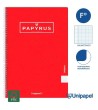 CUADERNO ESPIRAL  TAPA CONTRACOLADA PAPYRUS03-UNICLASIC - FOLIO - 80H - MILIMETRADO - 90G - COLORES SURTIDOS