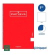 CUADERNO ESPIRAL  TAPA CONTRACOLADA PAPYRUS03-UNICLASIC - FOLIO - 80H - LISO - 90G - COLORES SURTIDOS
